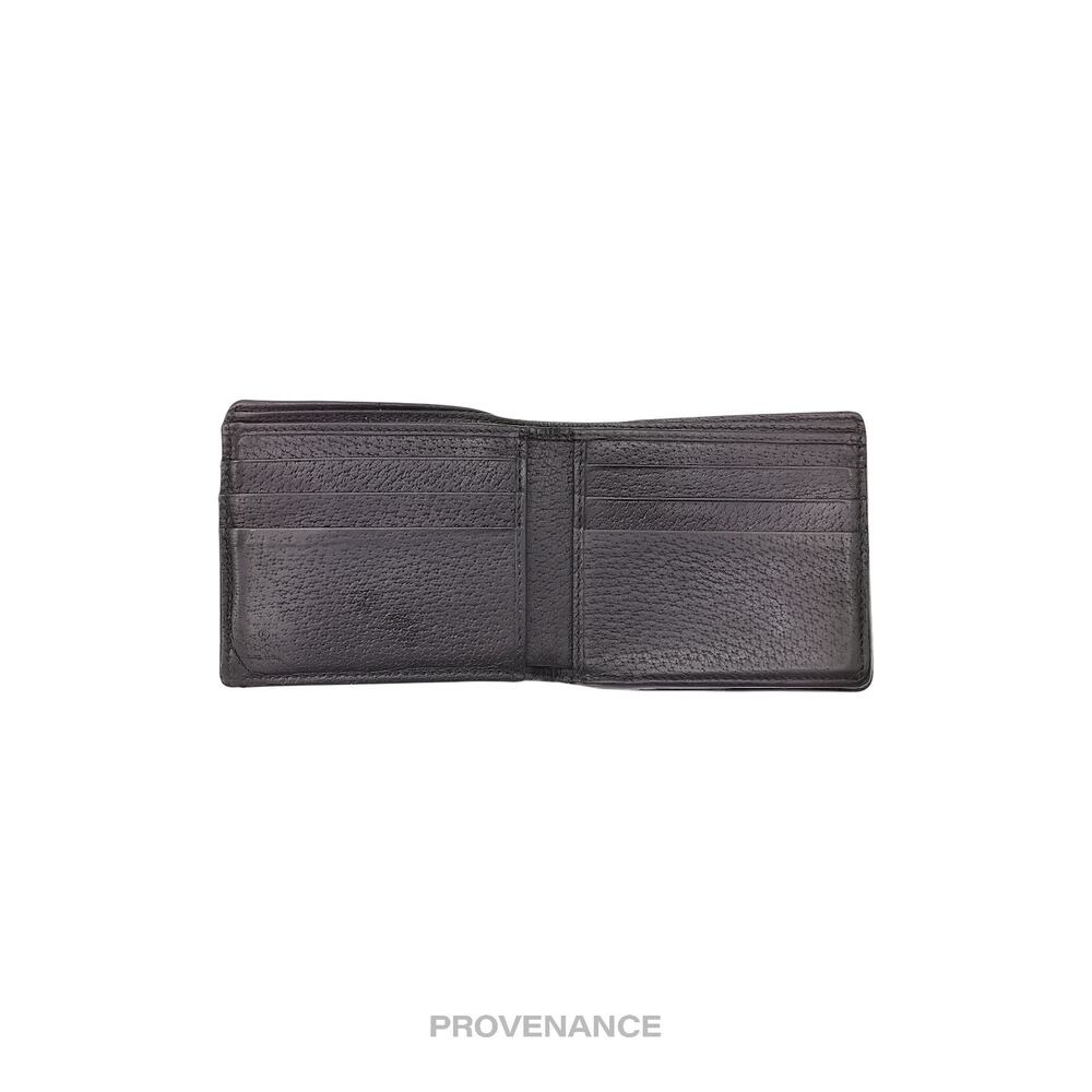🔴 Gucci GG Marmont Snap Bifold Wallet - Black Leather - Picture 6 of 10